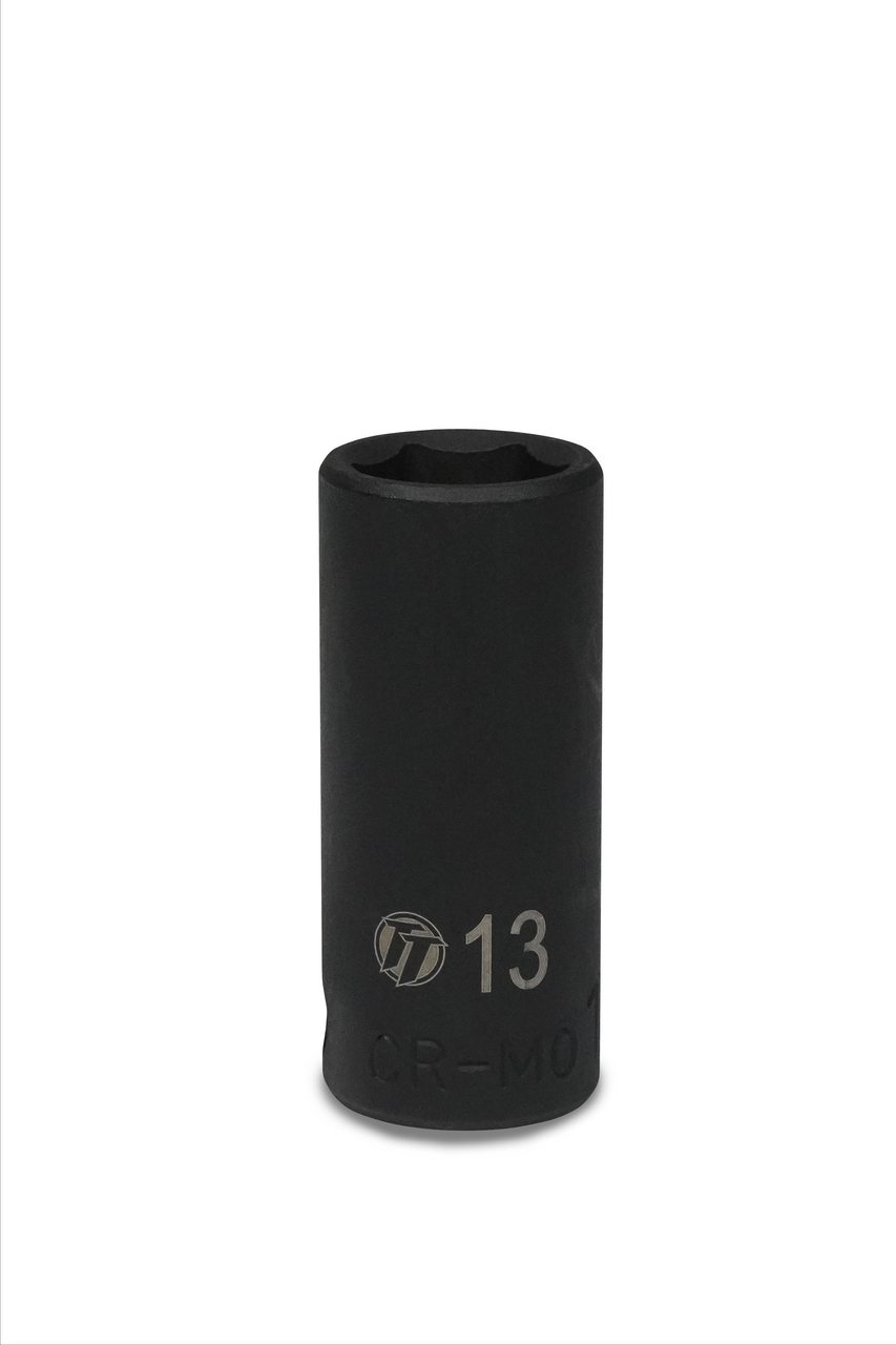 ToolTruck 3/8 Drive 13mm 6 Pt Mid-Length Impact Socket
