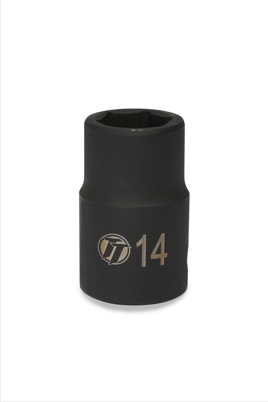 ToolTruck 1/2 Drive 14mm 6 Pt Metric Impact Socket