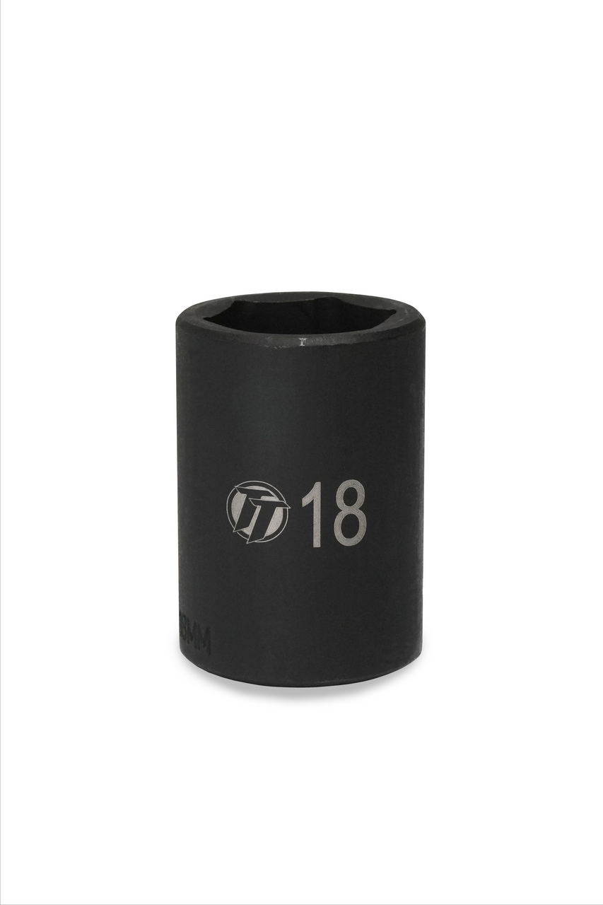ToolTruck 1/2 Drive 18mm 6 Pt Metric Impact Socket