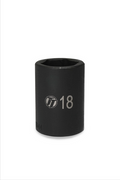 ToolTruck 1/2 Drive 18mm 6 Pt Metric Impact Socket