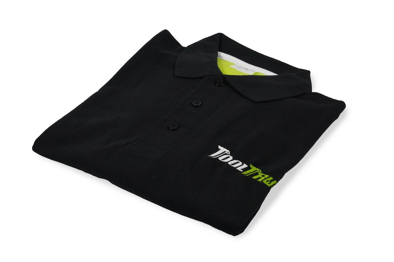 ToolTruck Polo Shirt Black & Green - XXL