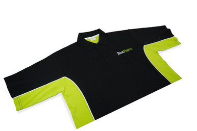 ToolTruck Polo Shirt Black & Green - M