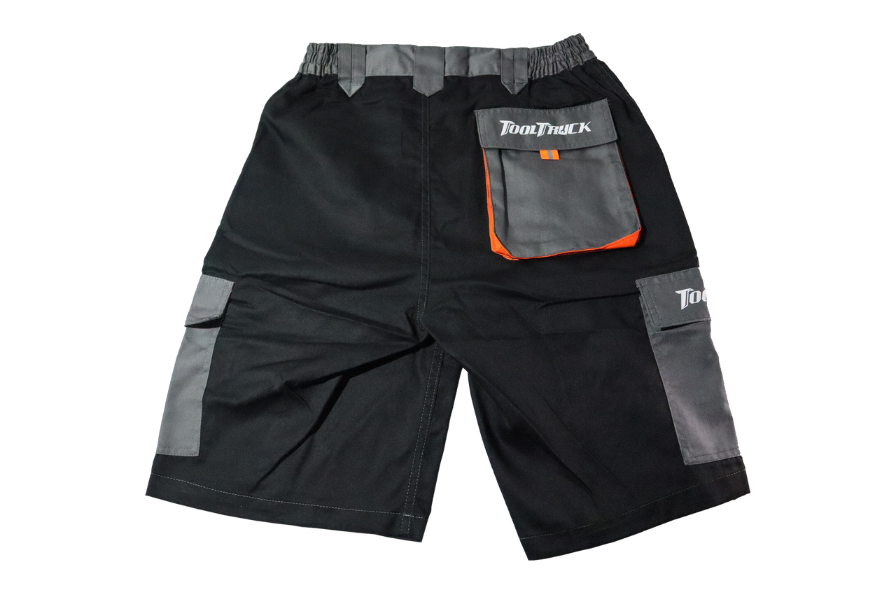 ToolTruck Result Work-Guard Lite Shorts Black/Grey - Large