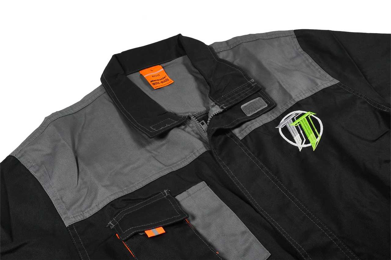 ToolTruck Lite Coverall Black/Grey - XXL