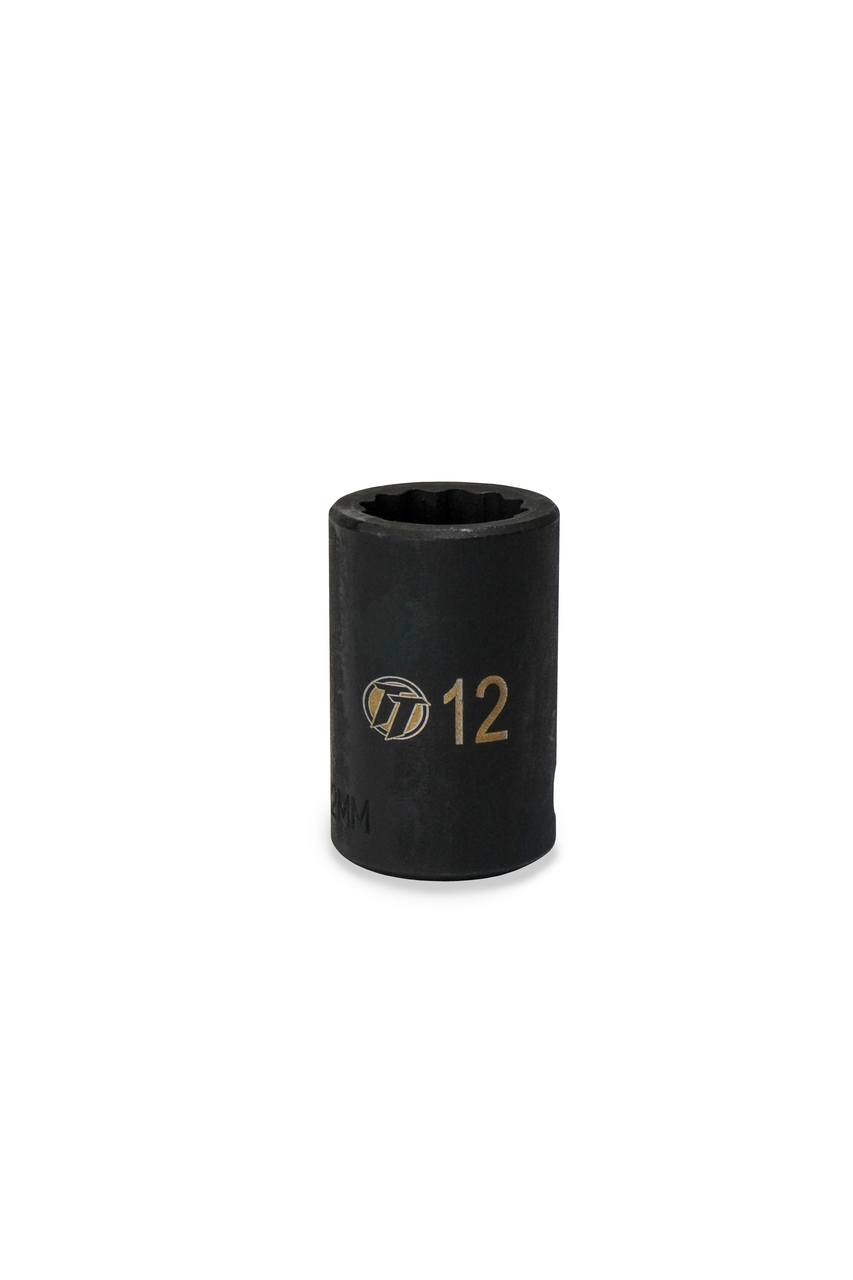 ToolTruck 3/8 Drive 12mm 12 Pt Impact Socket