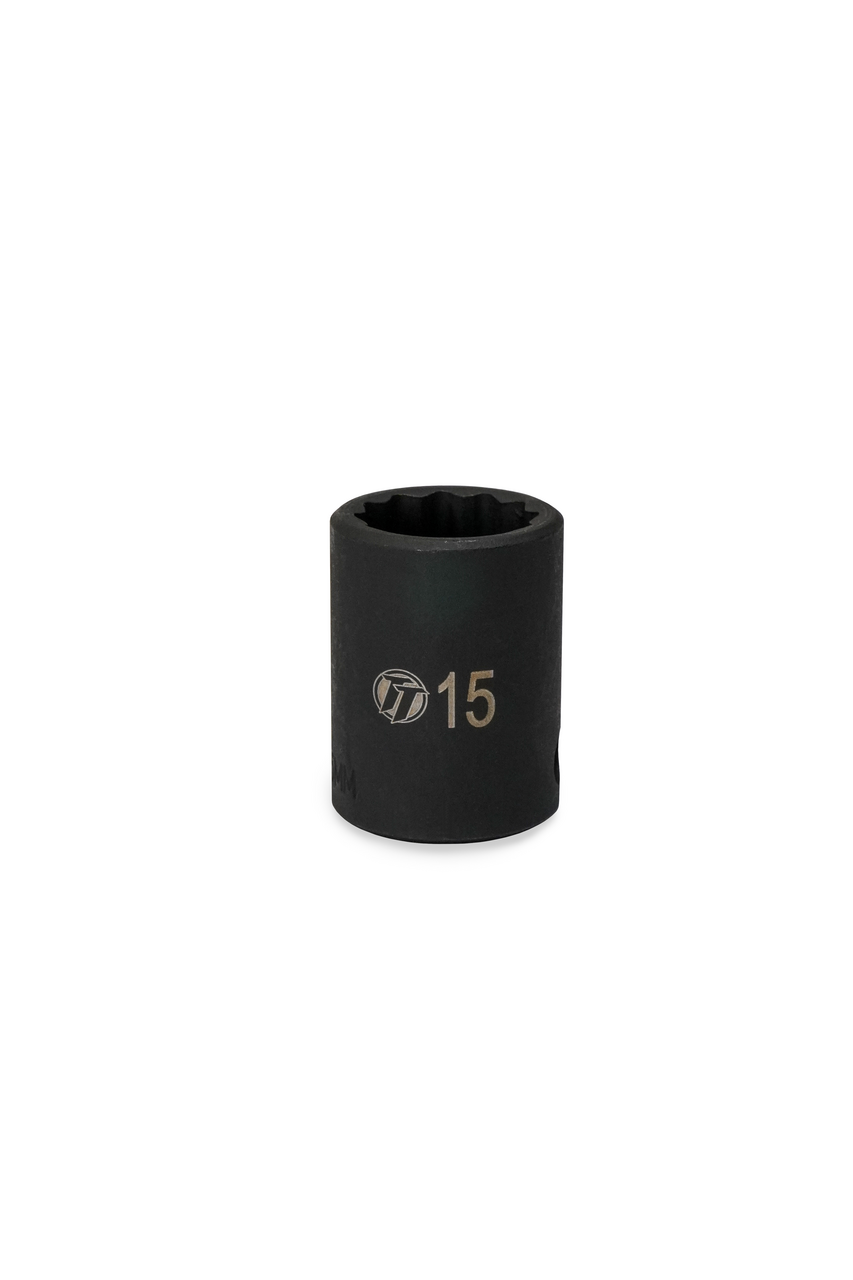 ToolTruck 3/8 Drive 15mm 12 Pt Impact Socket