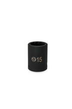 ToolTruck 3/8 Drive 15mm 12 Pt Impact Socket