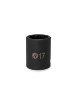 ToolTruck 3/8 Drive 17mm 12 Pt Impact Socket