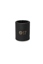 ToolTruck 3/8 Drive 17mm 12 Pt Impact Socket
