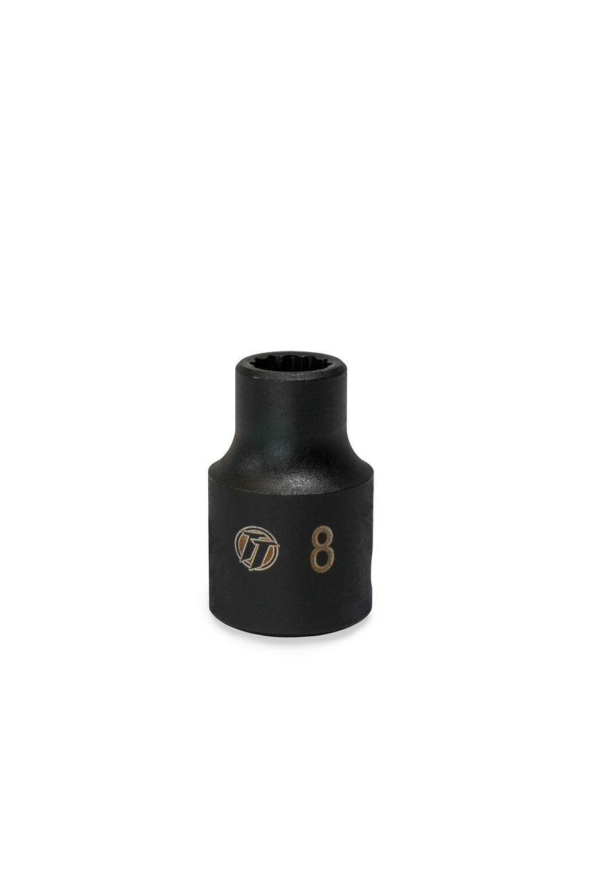 ToolTruck 3/8 Drive 8mm 12 Pt Impact Socket