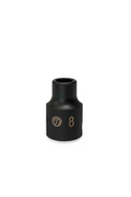 ToolTruck 3/8 Drive 8mm 12 Pt Impact Socket