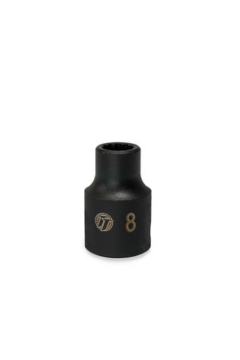 ToolTruck 3/8 Drive 8mm 12 Pt Impact Socket