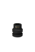 ToolTruck 1/2 Drive Stubby Impact Socket 6 Pt Metric 12mm
