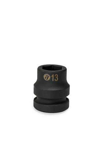 ToolTruck 1/2 Drive Stubby Impact Socket 6 Pt Metric 13mm