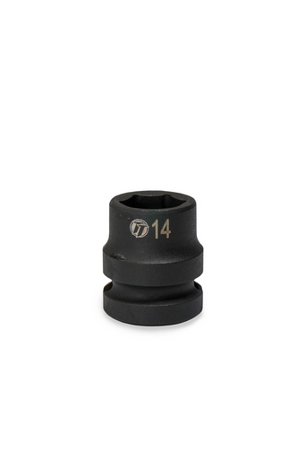 ToolTruck 1/2 Drive Stubby Impact Socket 6 Pt Metric 14mm