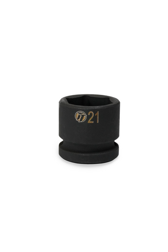ToolTruck 1/2 Drive Stubby Impact Socket 6 Pt Metric 21mm