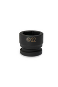 ToolTruck 1/2 Drive Stubby Impact Socket 6 Pt Metric 22mm