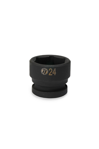 ToolTruck 1/2 Drive Stubby Impact Socket 6 Pt Metric 24mm