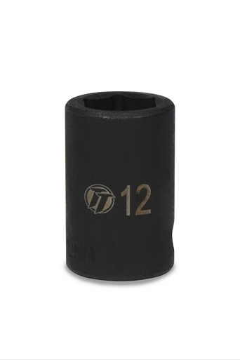 ToolTruck 3/8 Drive 12mm 6 Pt Impact Socket