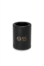 ToolTruck 3/8 Drive 15mm 6 Pt Impact Socket