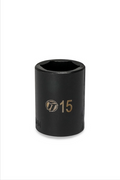 ToolTruck 3/8 Drive 15mm 6 Pt Impact Socket