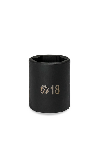 ToolTruck 3/8 Drive 18mm 6 Pt Impact Socket