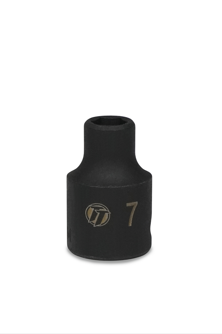 ToolTruck 3/8 Drive 7mm 6 Pt Impact Socket