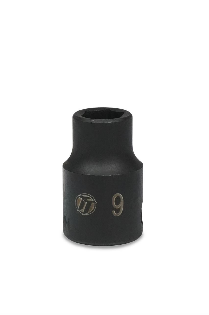 ToolTruck 3/8 Drive 9mm 6 Pt Impact Socket