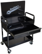 ToolTruck Black Diagnostic Cart with Locking Lid & Drawer