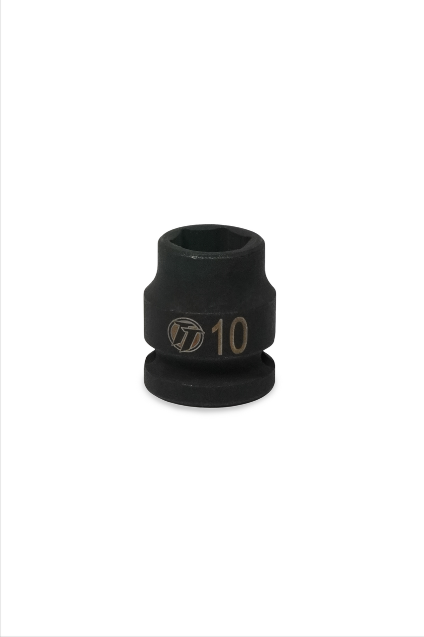 ToolTruck 3/8 Drive Stubby Impact Socket 6 Pt Metric 10mm