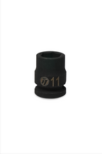 ToolTruck 3/8 Drive Stubby Impact Socket 6 Pt Metric 11mm