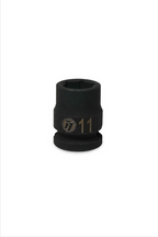 ToolTruck 3/8 Drive Stubby Impact Socket 6 Pt Metric 11mm