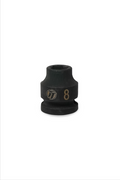 ToolTruck 3/8 Drive Stubby Impact Socket 6 Pt Metric 8mm