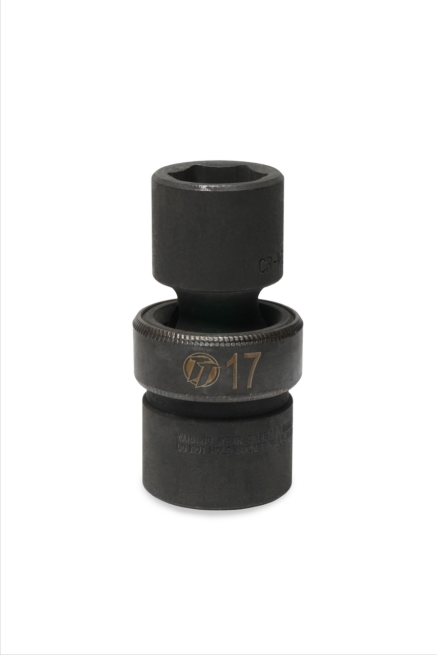 ToolTruck 1/2 Drive 17mm 6 Pt Universal Impact Socket