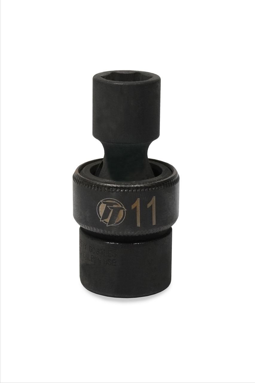 ToolTruck 3/8 Drive 11mm 6 Pt Universal Impact Socket