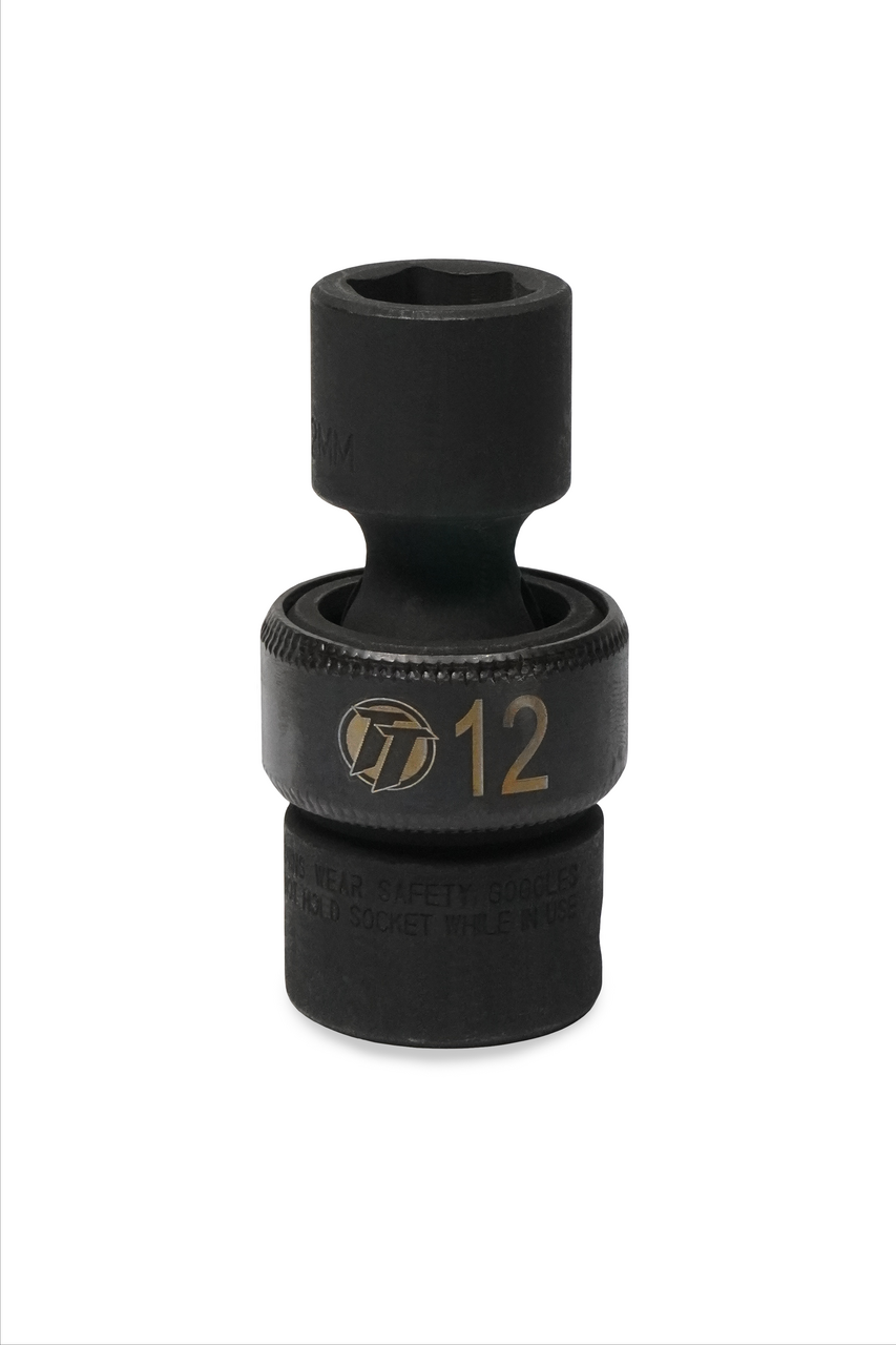 ToolTruck 3/8 Drive 12mm 6 Pt Universal Impact Socket