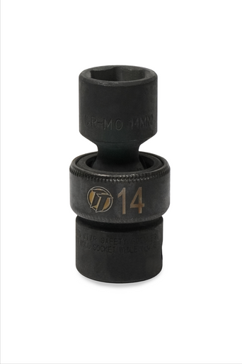 ToolTruck 3/8 Drive 14mm 6 Pt Universal Impact Socket