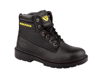 Workforce Black Leather Boot Size 12