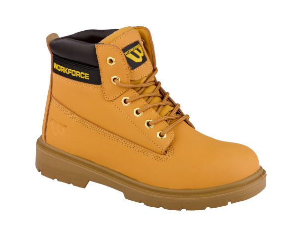 Workforce Honey Leather Boot Size 10