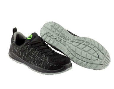 Workforce Black Fly Knit Trainer Size 11