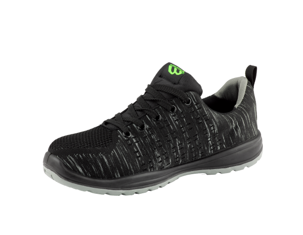 Workforce Black Fly Knit Trainer Size 11