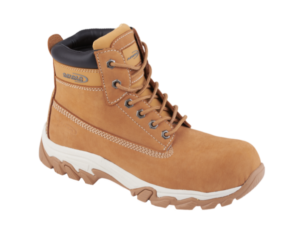 Arma Storm Honey Nubuck Safety Boot - Size 8