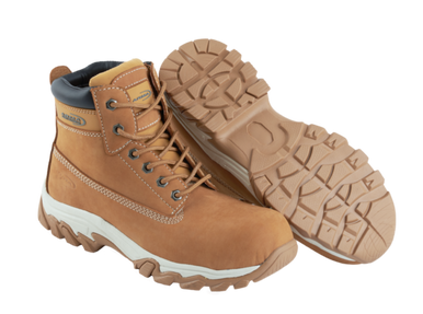 Arma Storm Honey Nubuck Safety Boot - Size 10