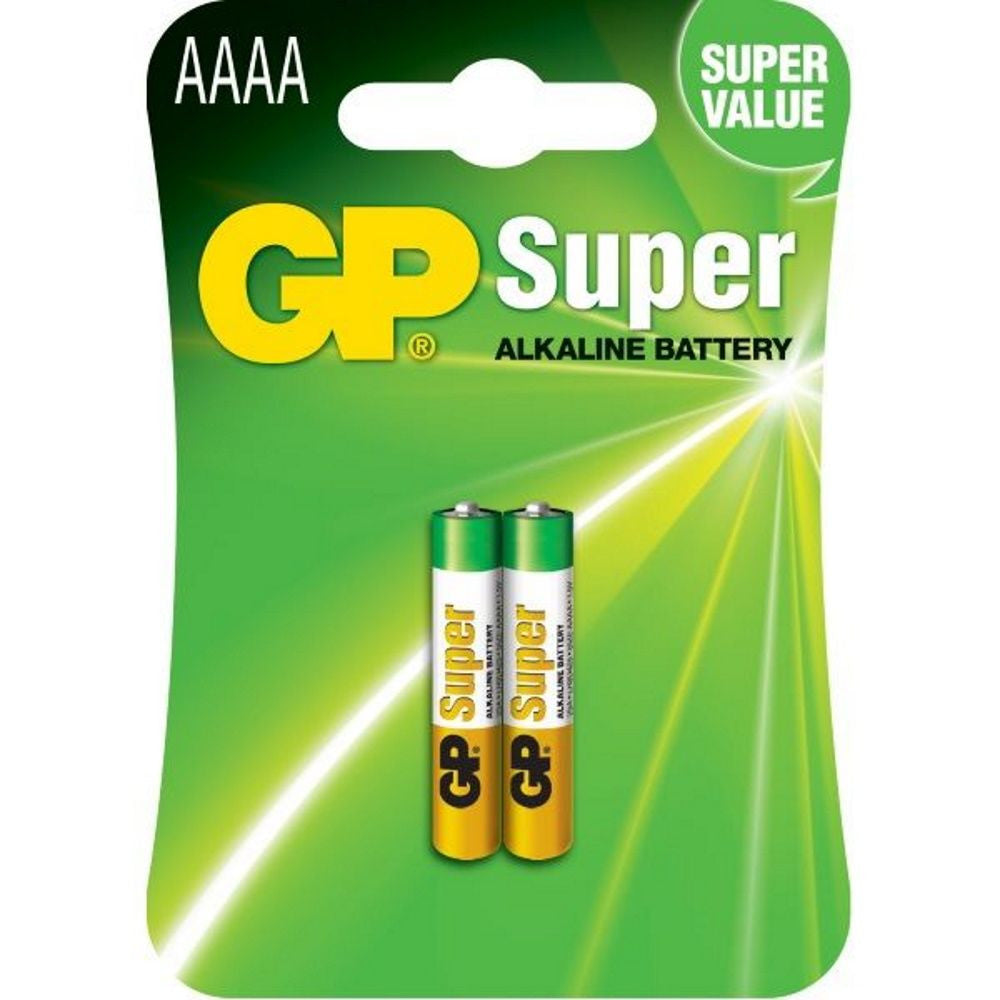 GP 2pc Batteries AAAA
