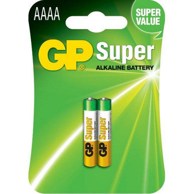 GP 2pc Batteries AAAA