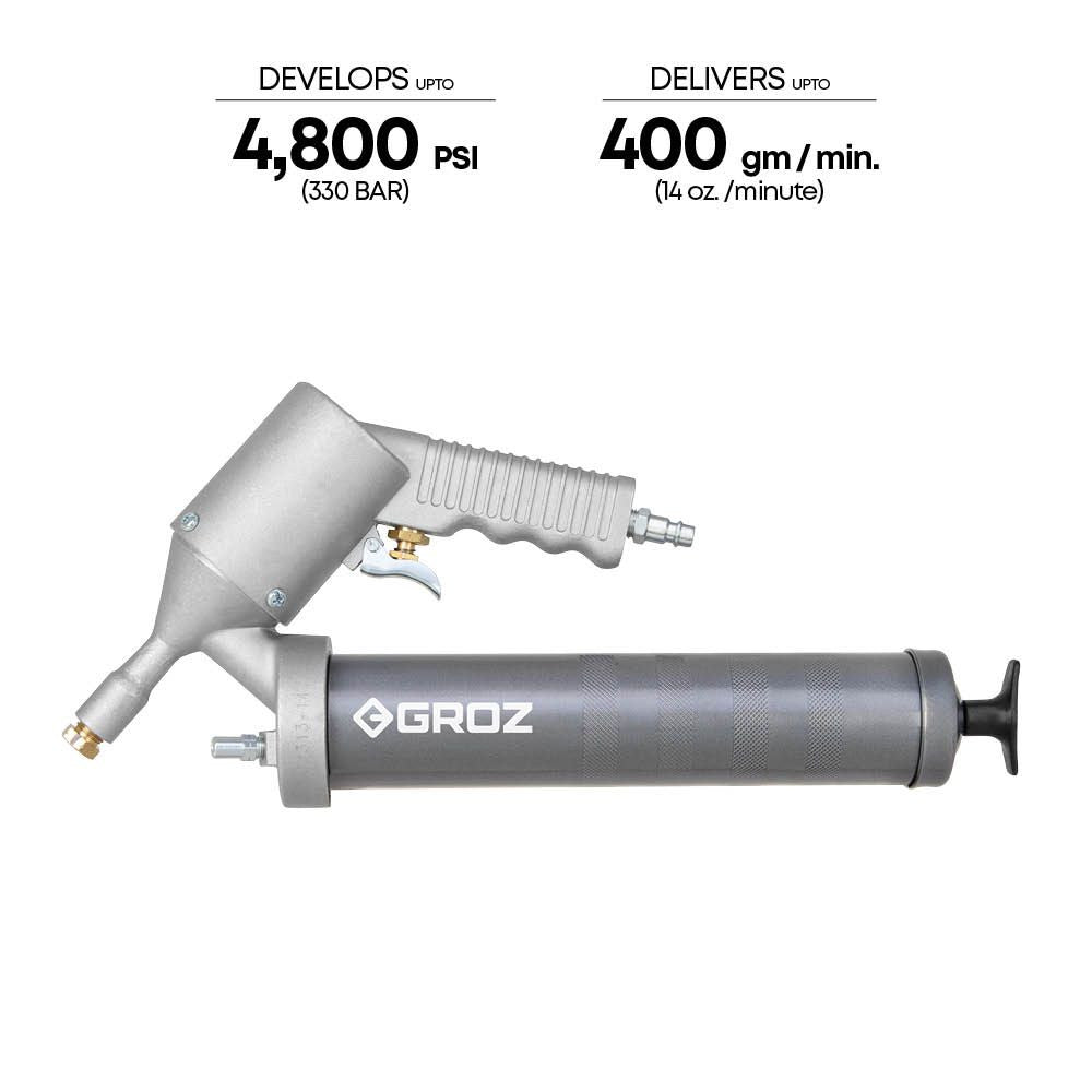 Groz Tools Air Operated Grease Gun Bulk Loader