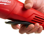Milwaukee 1250W Angle Grinder with AVS & Slim Paddle Switch - 240V