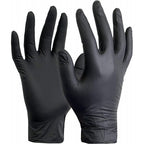 DG Black Nitrile Disposable Gloves - XL 100pc