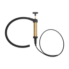 Groz Tools Brass & Neoprene Hand Pump with 2 Hoses