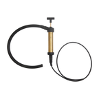Groz Tools Brass & Neoprene Hand Pump with 2 Hoses